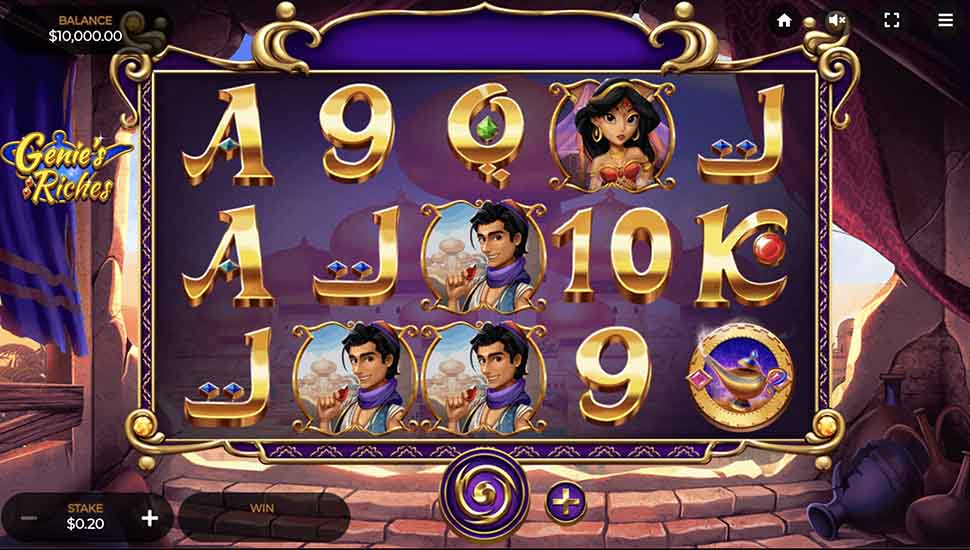 ������ �������� �Genie�s Riches� ��� ������� ������ ���������